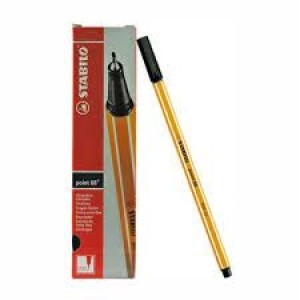 CANETA STABILO 88/46 PRETA - UN