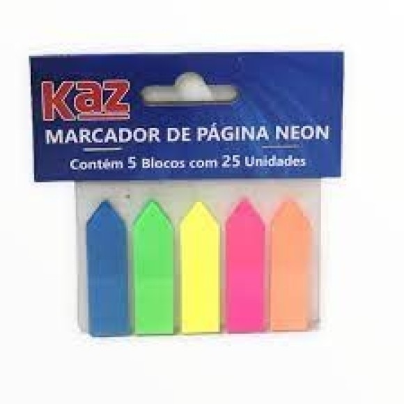 MARCADOR DE PAGINA FLAGS AUTOADESIVO KZ4400 25F - BL