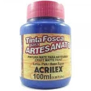 TINTA PLASTICA 100ML 535/AZUL MARINHO - UN