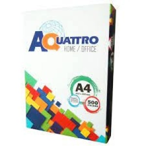 PAPEL SULFITE A4 75G BRANCO C/ 500F AQUATRO-  PC