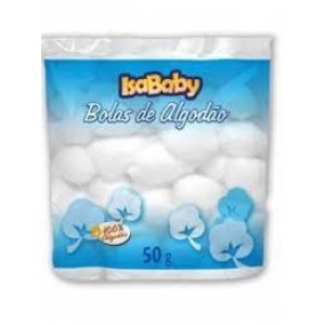 ALGODAO 50G BOLINHAS ISABABY-UN