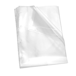 SACO PARA PASTA A4 4FUROS 0.12  10UNIDADES -PC