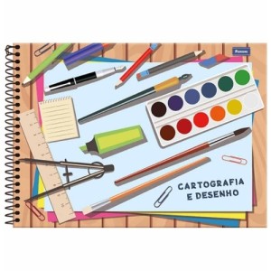 CARTOGRAFIA 48 FOLHAS CAPA DURA TILIBRA 8917 BASICO - UN