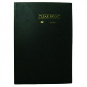 PASTA CATALOGO PRETO COM 020 PLASTICOS A4 YES BD20A  Y 7738- UN