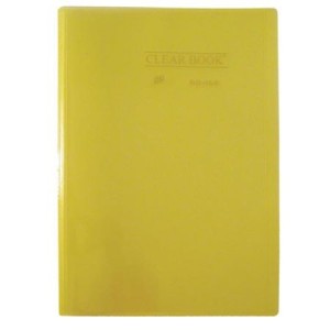 PASTA CATALOGO COM 10 PLASTICO A4 YES BD10AS AMARELO 7776-UN