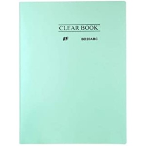 PASTA CATALOGO COM 020 PLASTICO A4 YES BD20ABC VERDE 13374