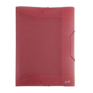 PASTA ABA ELASTICO PP OFICIO ACP 6021.VERMELHO QUALITY - UN