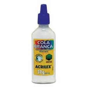COLA BRANCA 37G ACRILEX  2840 - UN