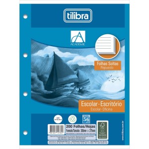 MONOBLOCO 200 FOLHAS BRANCA TILIBRA 157821 - BL